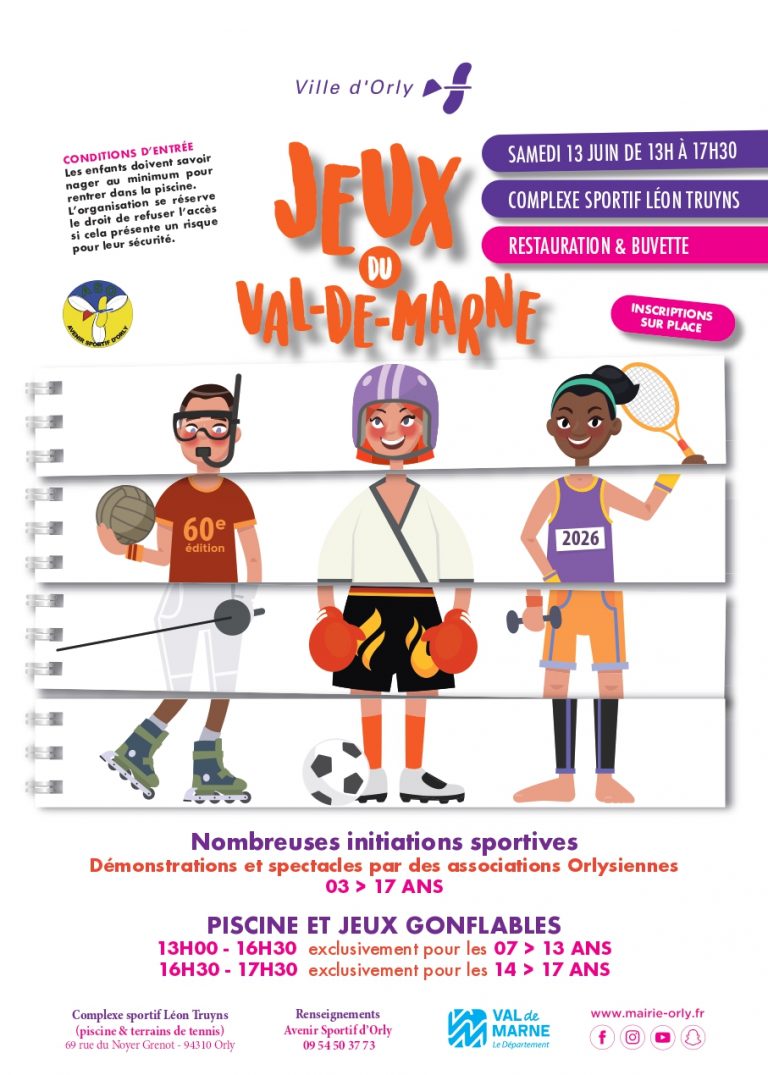 Les Jeux du Val-de-Marne 2026