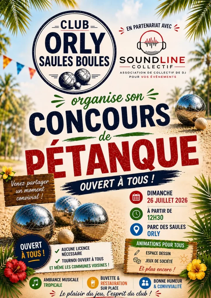 Concours de pétanque